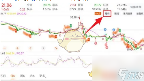 《东方财富》查看筹码分布情况方法