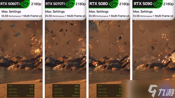 《剑星》PC与PS5 Pro对比：5060Ti 4K下轻松上百帧！