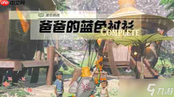塞爾達傳說王國之淚爸爸的藍色襯衫在哪-爸爸的藍色襯衫位置一覽