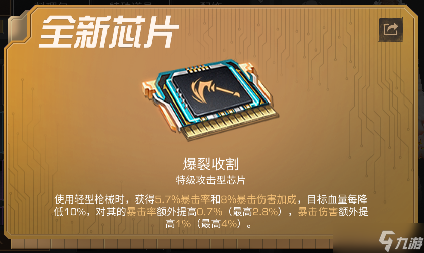 明日之后全新芯片，争做废土快枪手