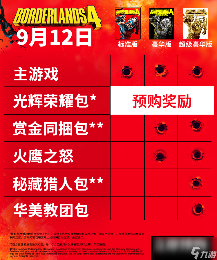 《无主之地4》首发没有Switch 2 单人内容支持离线游玩