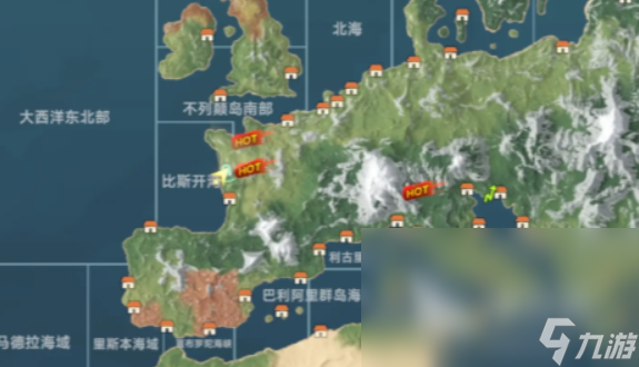 大航海時(shí)代傳說地圖介紹 大航海時(shí)代傳說地圖攻略