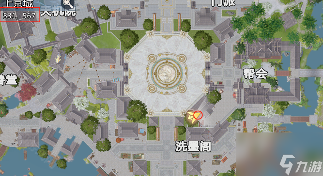 《剑侠情缘零》上京城大宝箱坐标一览