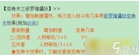 《梦幻西游》敏捷套装怎么选择 - 热门敏捷套装推荐