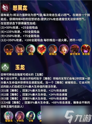 金铲铲之战巨龙之巢所有羁绊_金铲铲巨龙之巢羁绊介绍以及阵容推荐