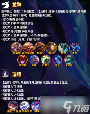 金铲铲之战巨龙之巢所有羁绊_金铲铲巨龙之巢羁绊介绍以及阵容推荐