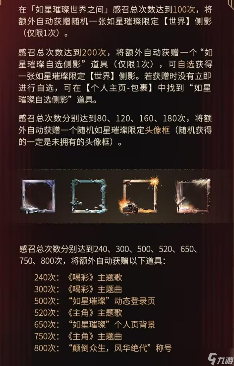 世界之外如星璀璨世界之间活动规则介绍