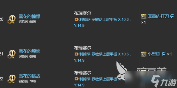最终幻想14水晶世界锻铁匠升级攻略 FF14手游锻铁匠如何快速升级