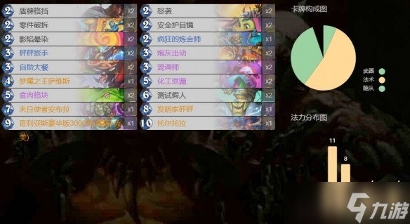 炉石传说安布拉全职业卡组代码库 上分必备秘笈全公开