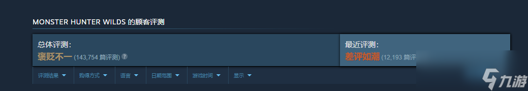 《怪物猎人：荒野》Steam和PS首次打折！8折优惠最低294元起！