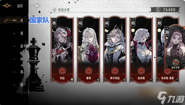 银与绯全面配队推荐