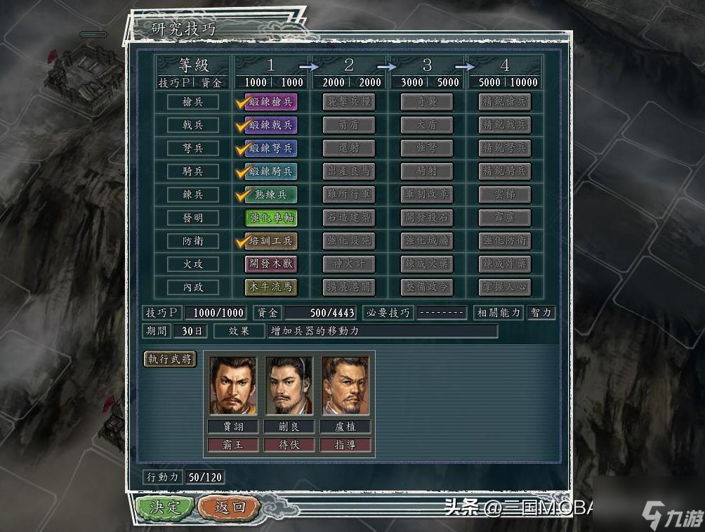 三国志11：游戏里必须三人行的4个操作，合作的人越多效果越好