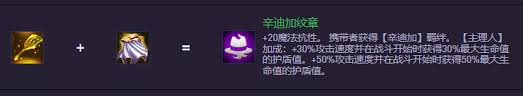 云顶之弈S14辛迪加纹章怎么合成
