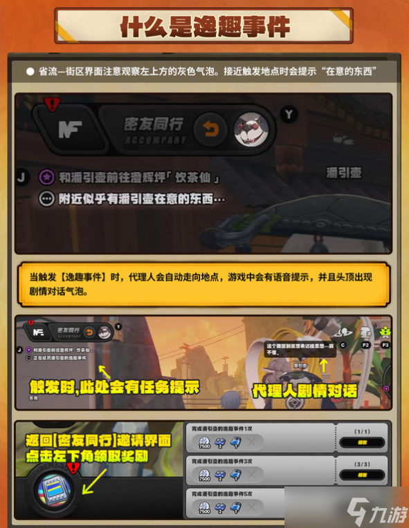 绝区零潘引壶篇密友同行9个逸趣事件点位全收集图文介绍