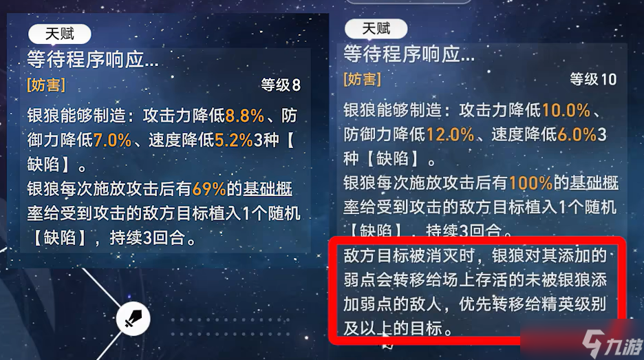 崩壞星穹鐵道3.4銀狼加強(qiáng)了什么