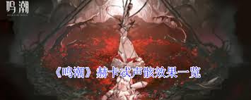 鳴潮赫卡忒聲骸有哪些技能