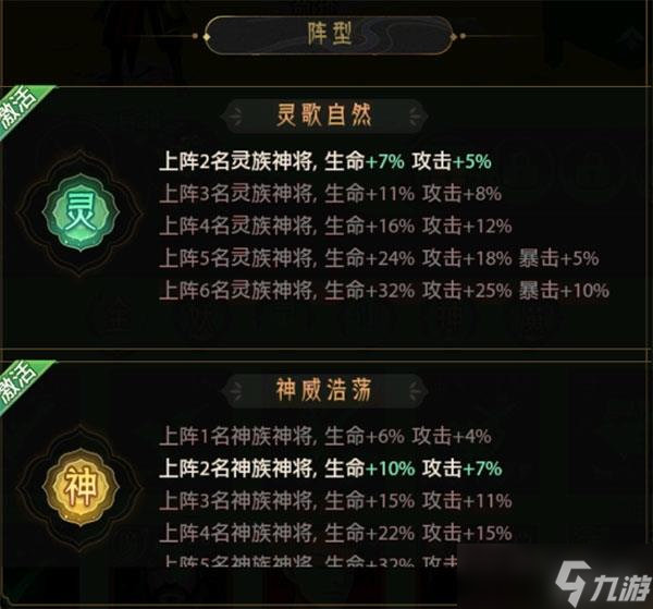 九州群将录0.05折阵容搭配攻略