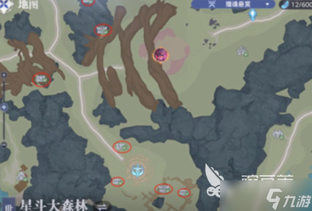 斗羅大陸獵魂世界星斗大森林寶箱位置 斗羅大陸獵魂世界寶箱在哪里