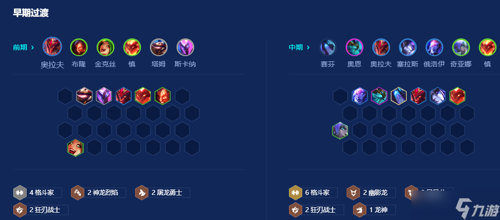 金铲铲之战巨龙之巢八斗赛芬怎么玩