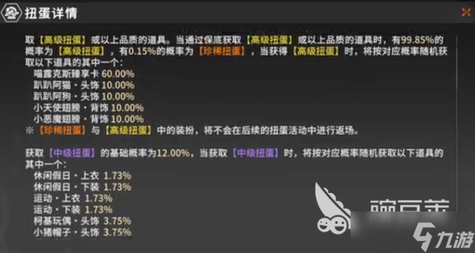 星痕共鸣扭蛋声望友情点服装推荐攻略 星痕共鸣扭蛋玩法介绍