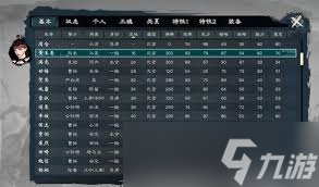 英雄立志傳三國(guó)志武將詳細(xì)信息表怎么