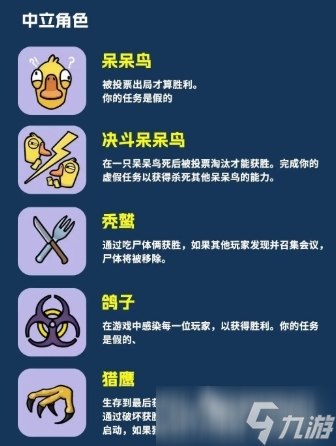 鹅鸭杀身份有哪些 鹅鸭杀身份选择建议