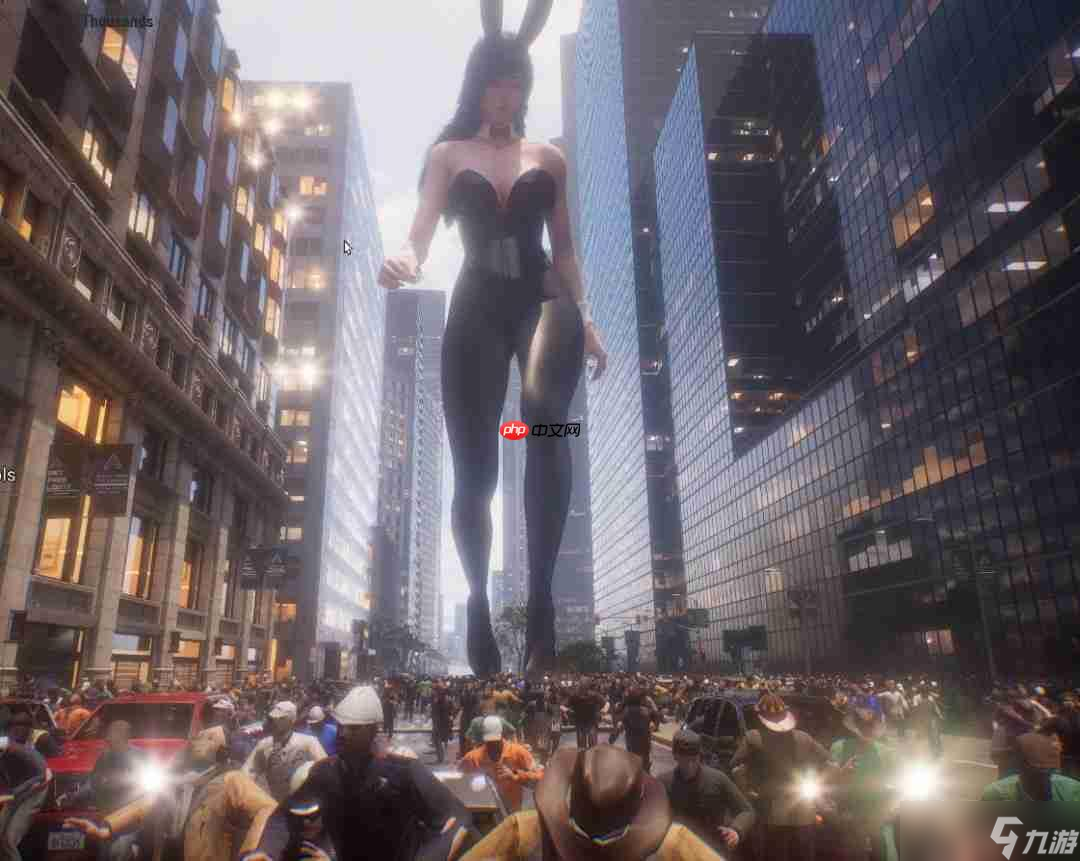 巨大娘蹂躏城市！虚幻5《Giantess Playground》开发中、支持VR