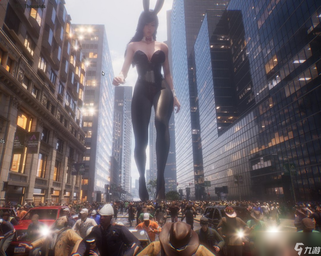 巨大娘蹂躏城市！虚幻5《Giantess Playground》开发中、支持VR