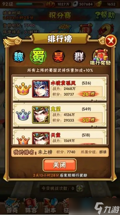 少年三国志2的恶梦副本有什么关卡