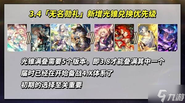《崩坏星穹铁道》3.4新增四星光锥强度与适用角色分析