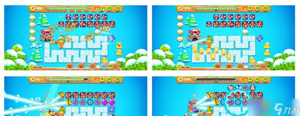 《保卫萝卜2》游戏极地第105关过关攻略 冰天雪地中的绝境 