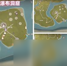 无限暖暖瀑布洞窟中3个烟花的位置在哪