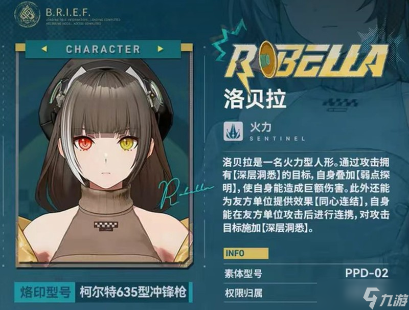 少女前线2洛贝拉怎么玩 洛贝拉技能详细解析