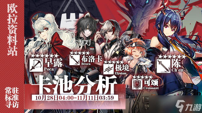 明日方舟【卡池測評】10.28卡池分析：這些個(gè)干員我值不值得抽？
