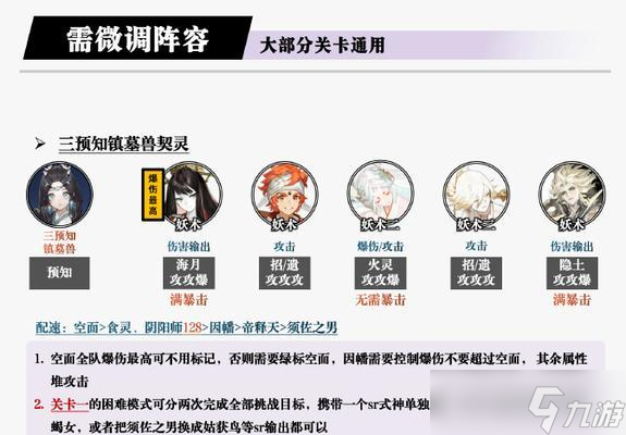 2024年最强阴阳师反击流阵容揭秘