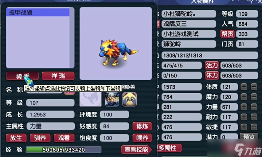 梦幻西游109物理系玩什么