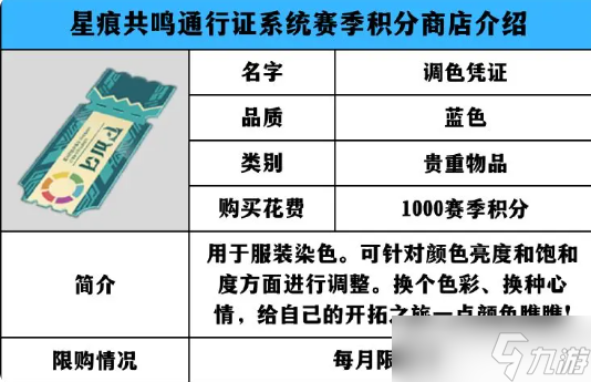 星痕共鸣赛季积分商店玩法介绍