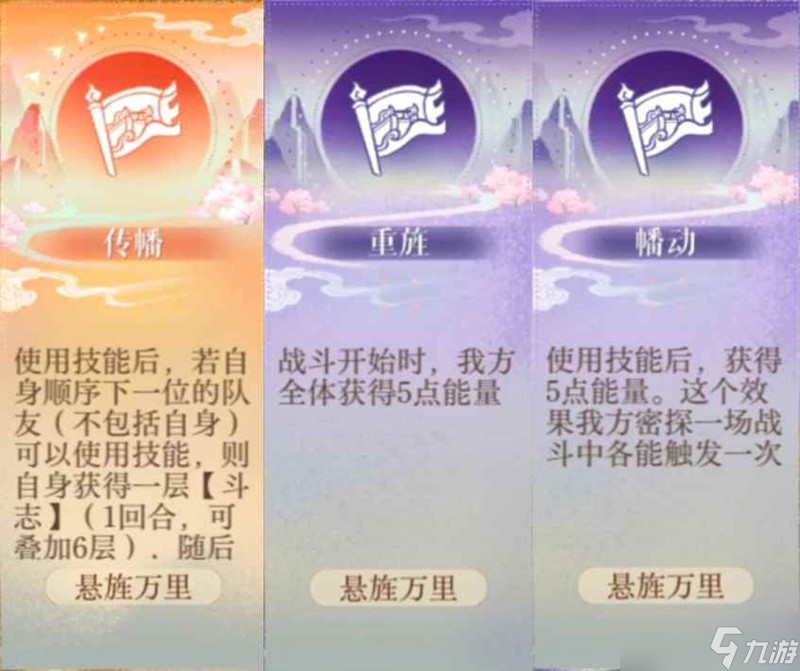 如鸢江东万里船攻略 渡水三配队及主要buff