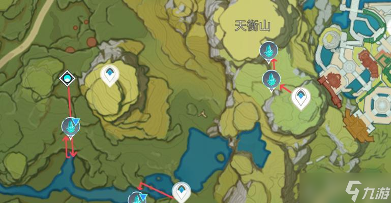 《原神水晶矿分布水晶快速获取攻略》（揭秘水晶矿藏点）
