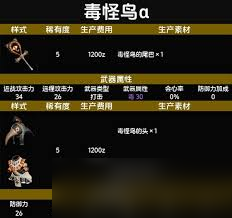 怪物猎人荒野小布兰卡α随从防具数值是多少
