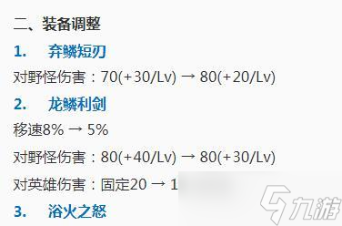 《王者荣耀12月1日英雄调整内容一览》（新版本英雄调整公布）