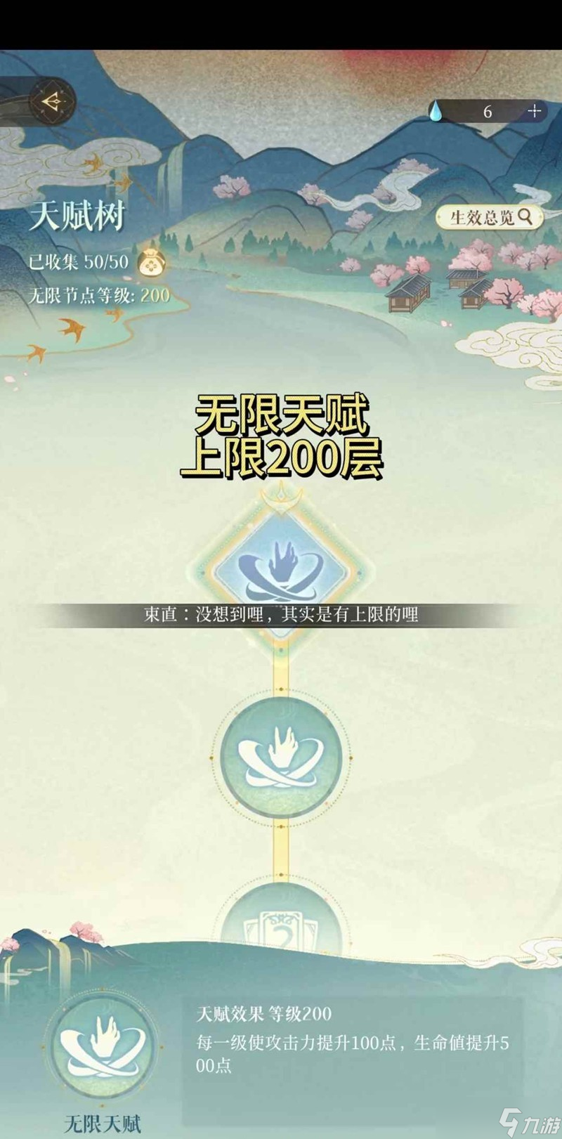 如鸢江东万里船渡水津梁 天赋树拉满绝对邪修版