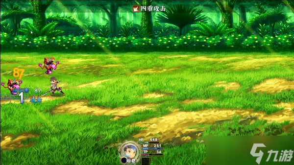 日式RPG冒险游戏《幻世传说前传.冰封世纪》于7月5日在Steam平台正式发布