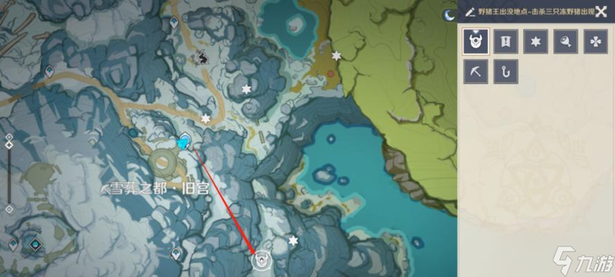 《原神》游戏雪山大勘测放置信标位置介绍（探索雪山区域）