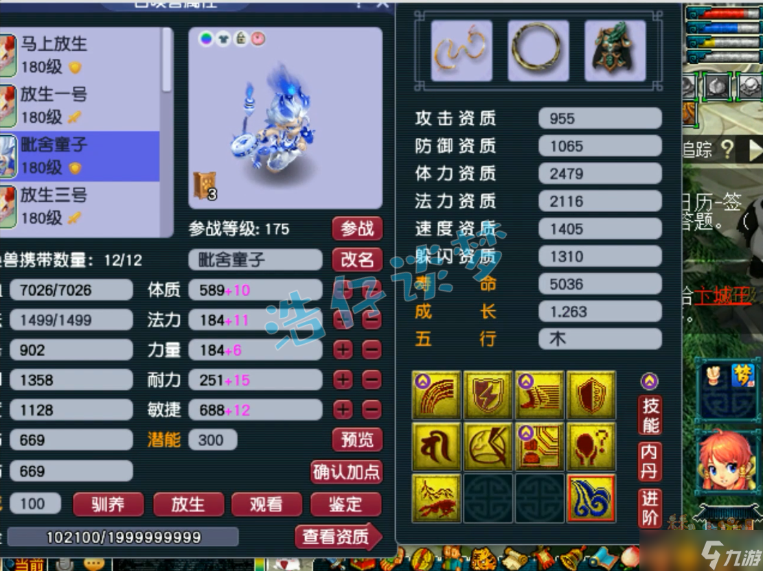 《梦幻西游》电脑版：175服战凌波城，千伤武器配3件抗封装备很稀有！