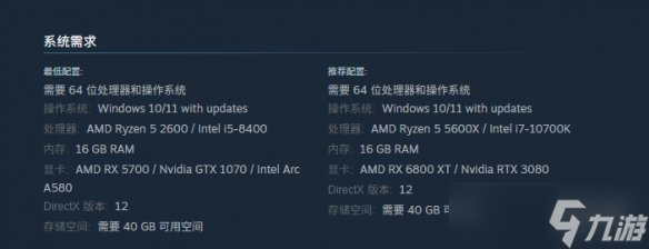 《禁闭求生2》配置要求介绍
