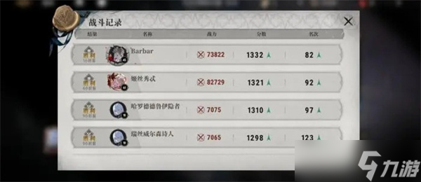 银与绯竞技场排名上升技巧分享