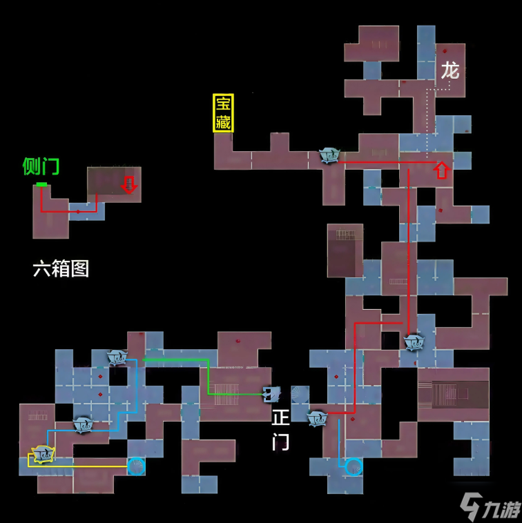 超自然行動(dòng)組極限古城房間地圖小抄(附圖)