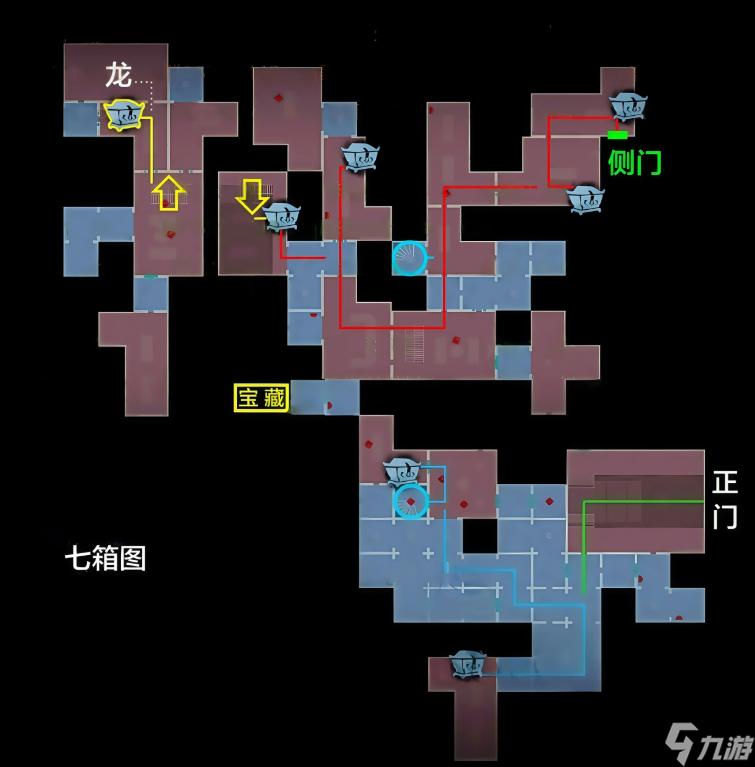 超自然行動(dòng)組極限古城房間地圖小抄(附圖)