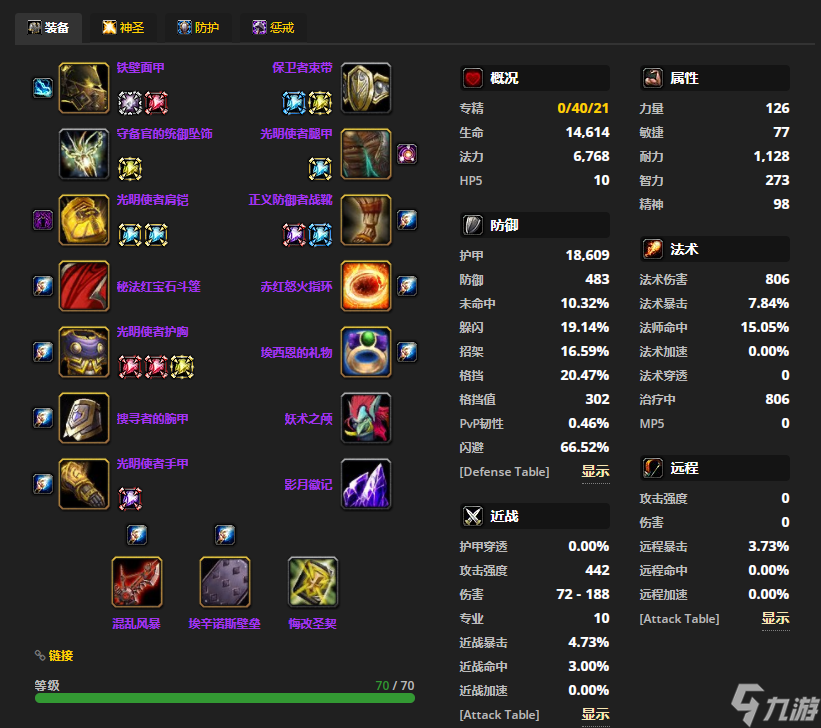 魔兽世界TBC P4防骑装备挑选指南